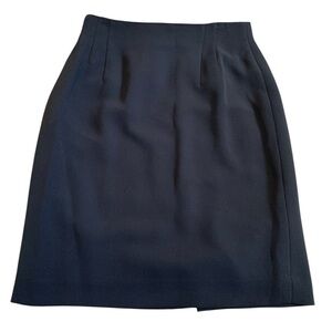 Vintage 80s Rena Rowan Separates Pencil Skirt | Grey/Charcoal Size 10